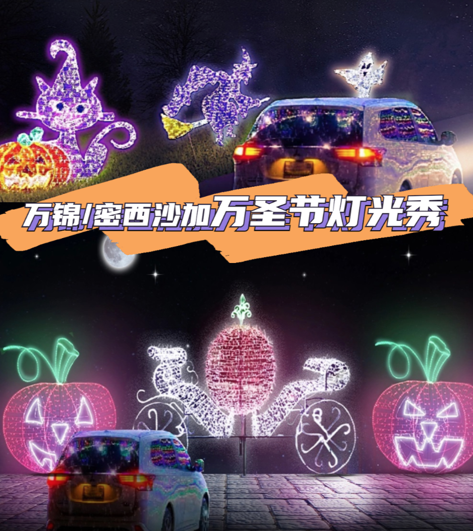 不想略过？万圣节走花路遛娃攻略：要糖、看灯、坐小火车、听鬼故事....