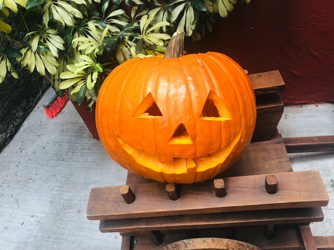 好不容易雕好的南瓜灯烂掉了！你是不是没涂柠檬汁？