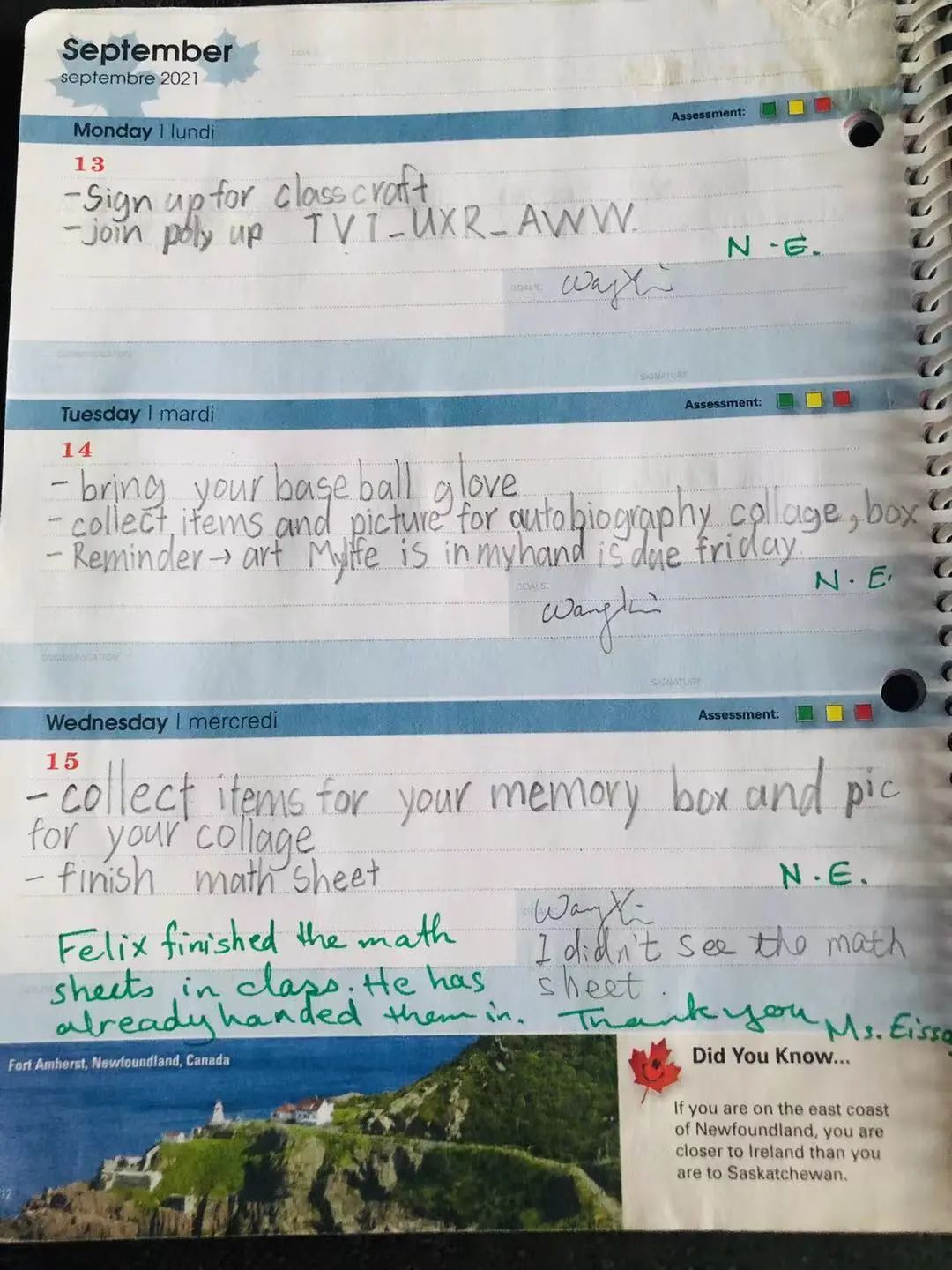 加拿大公立小学每天都在学什么？记录孩子的课堂