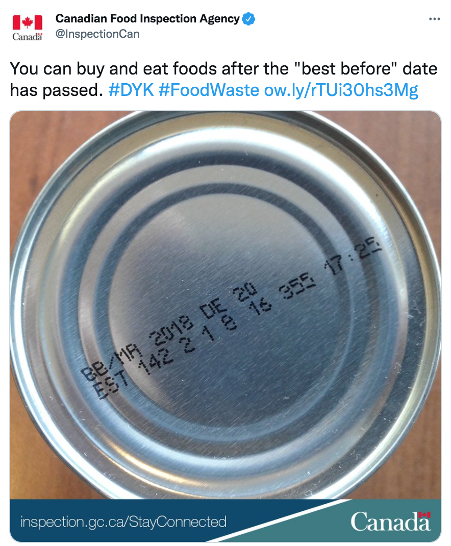 “过期”了就扔!你是不是对食物过期的日子有什么误解? “过期”了就扔!你是不是对食物过期的日子有什么误解?