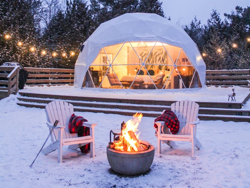 拍照打卡好去处!多伦多绝美网红泡泡屋+火坑|一起去玩火 拍照打卡好去处!多伦多绝美网红泡泡屋+火坑|一起去玩火