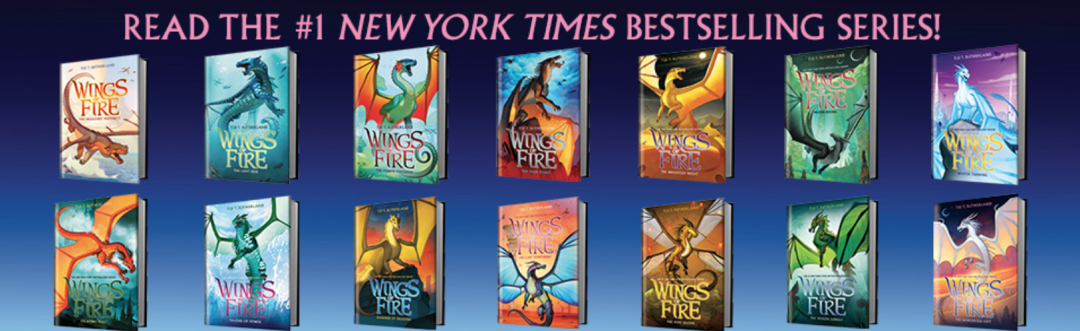 好书推荐：《纽约时报》畅销书 Wings of Fire 火翼飞龙系列买2送1