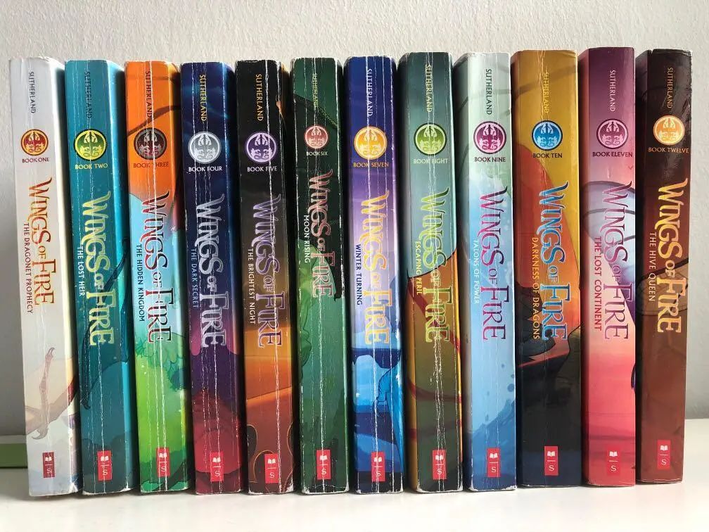 好书推荐：《纽约时报》畅销书 Wings of Fire 火翼飞龙系列买2送1