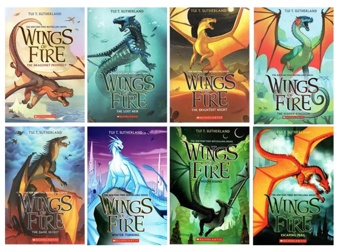 好书推荐：《纽约时报》畅销书 Wings of Fire 火翼飞龙系列买2送1