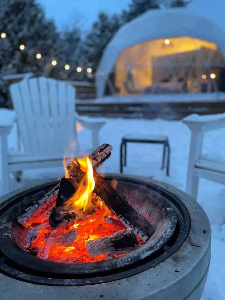 拍照打卡好去处!多伦多绝美网红泡泡屋+火坑|一起去玩火 拍照打卡好去处!多伦多绝美网红泡泡屋+火坑|一起去玩火