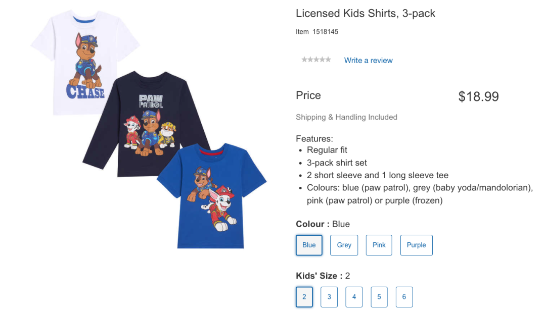 Costco网购捡漏买衣服：3件起打折+包邮，承包全家的换季服饰