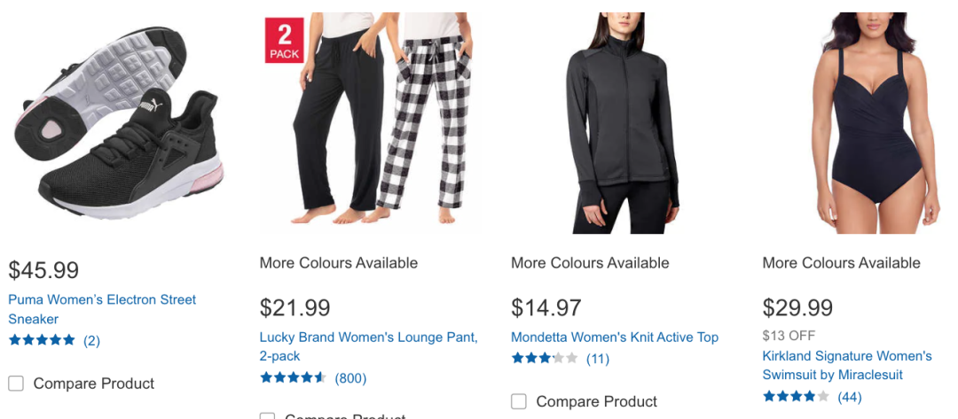 Costco网购捡漏买衣服：3件起打折+包邮，承包全家的换季服饰