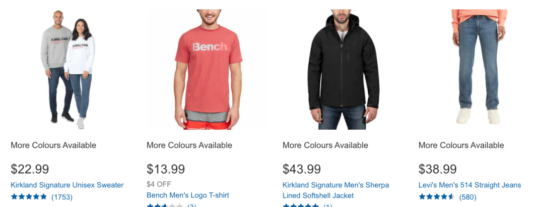 Costco网购捡漏买衣服：3件起打折+包邮，承包全家的换季服饰