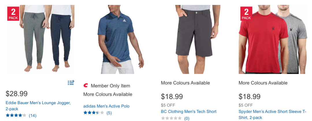 Costco网购捡漏买衣服：3件起打折+包邮，承包全家的换季服饰