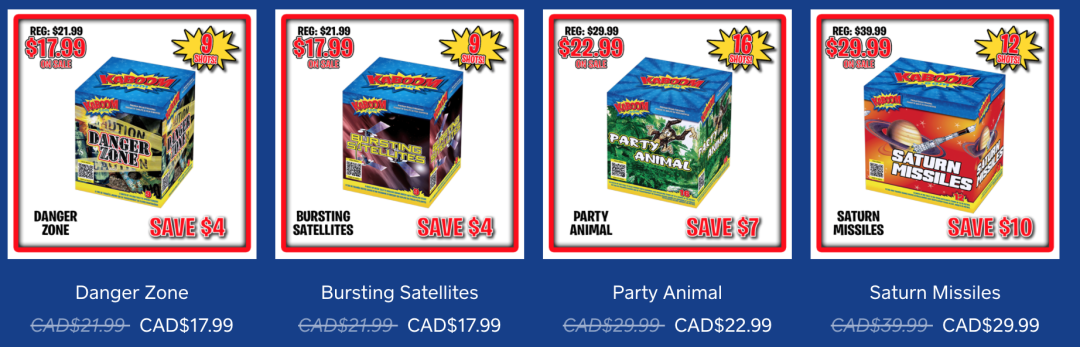 过节怎么能少得了它！盘点可以在多伦多买到烟花的地方！