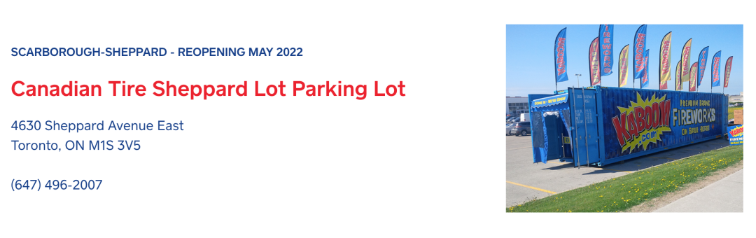 过节怎么能少得了它！盘点可以在多伦多买到烟花的地方！