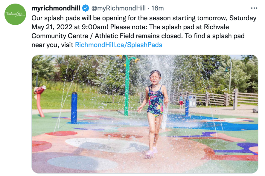 夏天玩水必备：大多伦多各区儿童戏水池公园大盘点！必须收藏！