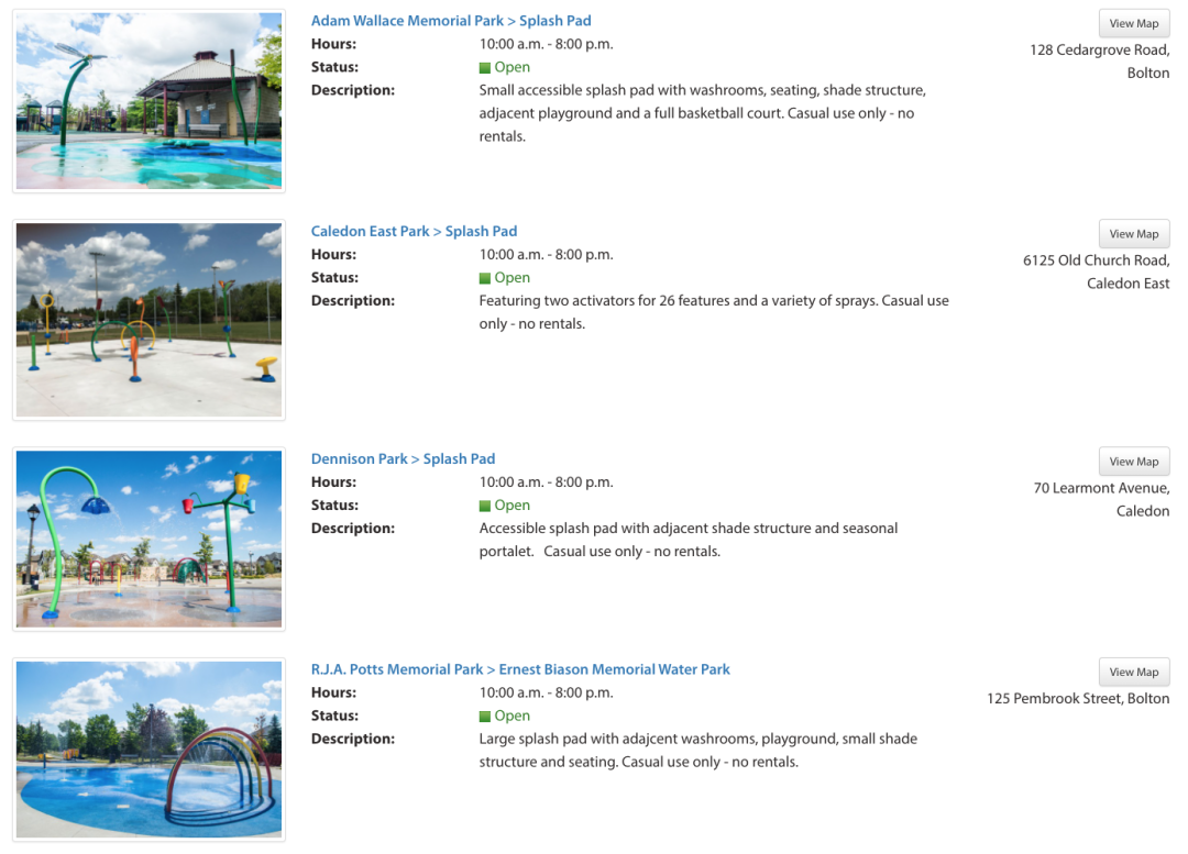 夏天玩水必备：大多伦多各区儿童戏水池公园大盘点！必须收藏！