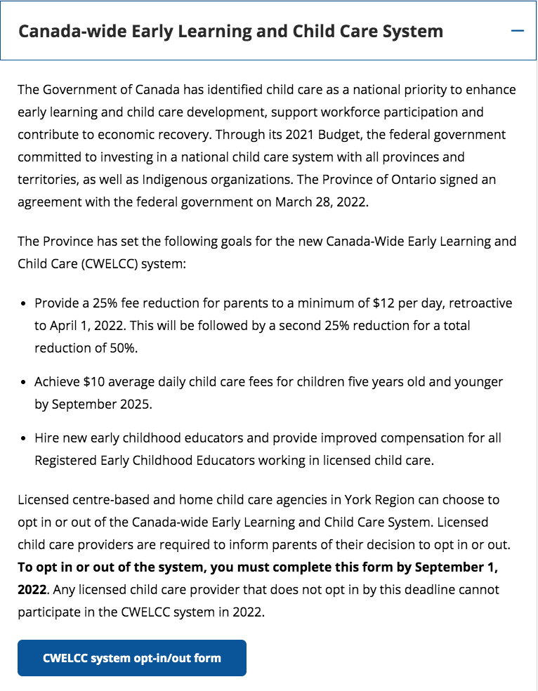 能退好几千| 安省Daycare补贴已经开放申请了,预计家长今年秋季能收到退款 能退好几千| 安省Daycare补贴已经开放申请了,预计家长今年秋季能收到退款