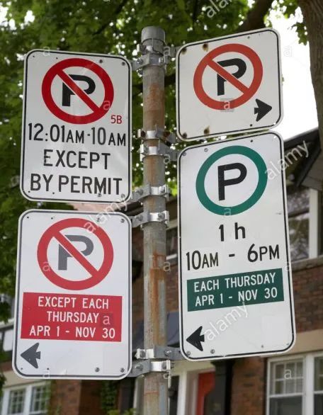 在多伦多停车太难了！老司机看完都懵的这些标识，你能看懂几个？