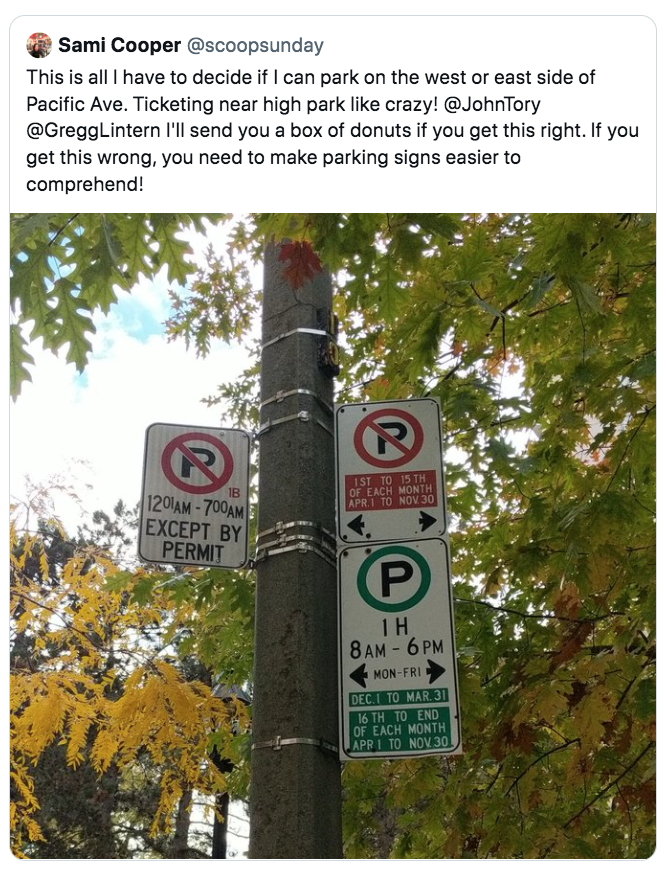 在多伦多停车太难了！老司机看完都懵的这些标识，你能看懂几个？