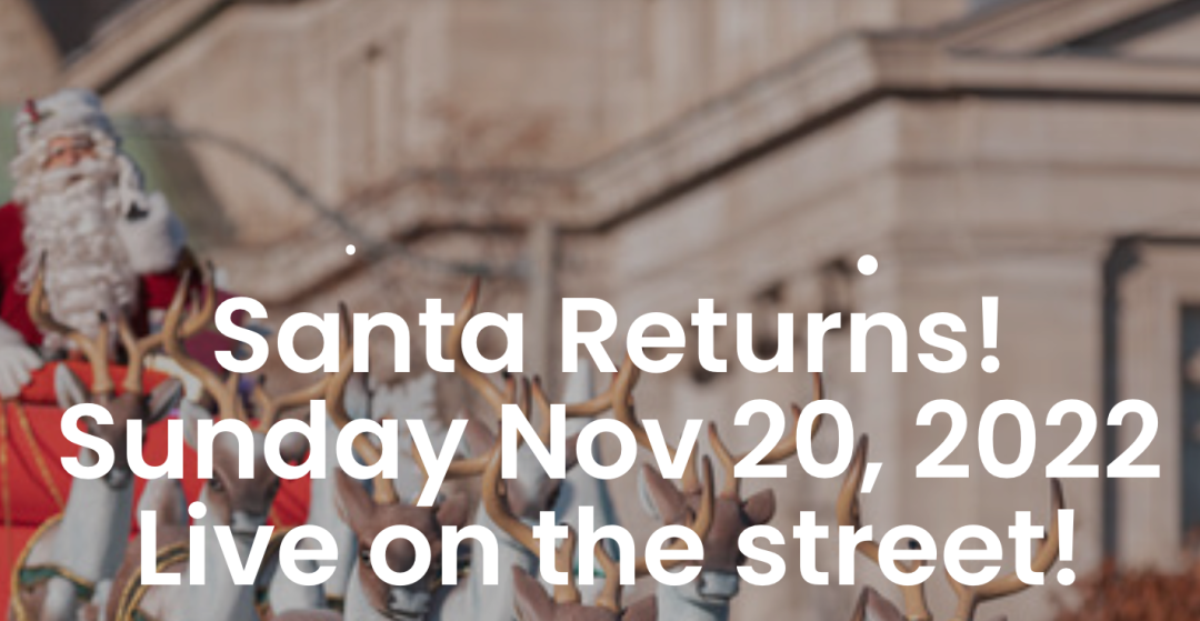 Santa is back！多伦多市长宣布：圣诞大游行今年强势炸街回归