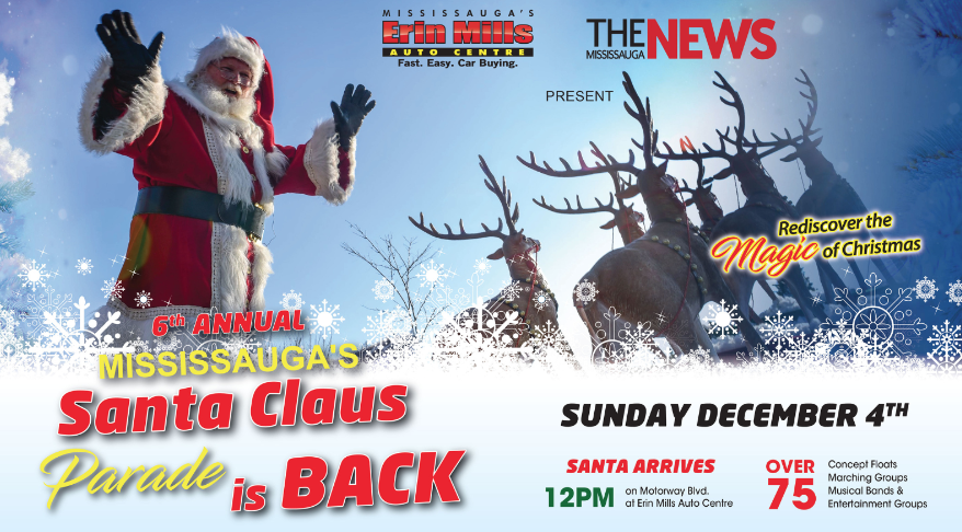 圣诞老人炸街地图：大多伦多各区圣诞游行大汇总，赶紧看看你想去哪个？