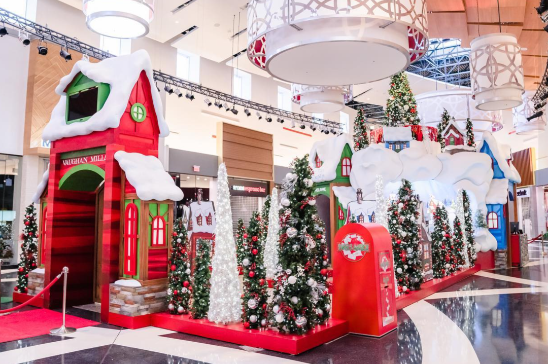 原来圣诞老人住在mall里！多伦多各大商场圣诞活动盘点：金够败吗？