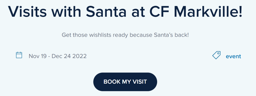 原来圣诞老人住在mall里！多伦多各大商场圣诞活动盘点：金够败吗？