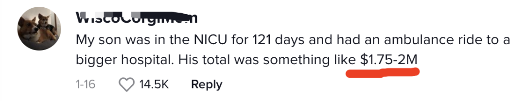 美国妈妈晒天价账单：一个孩子等于一套房子！加拿大：我们生娃最贵的是停车费