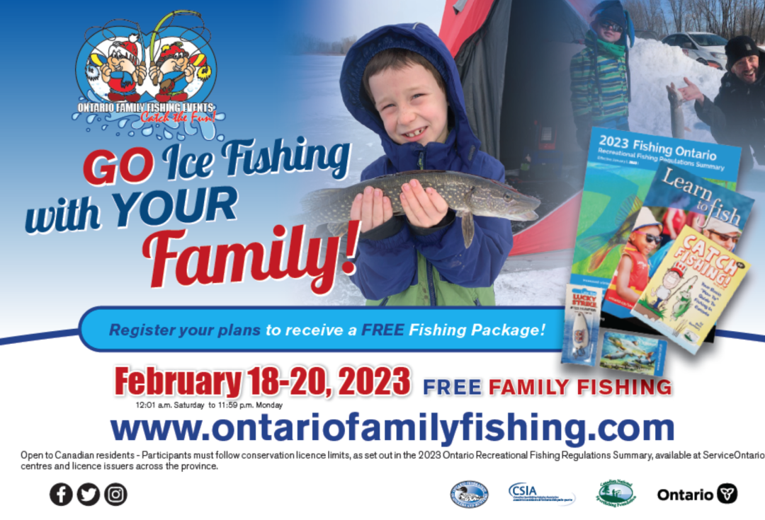 冰钓小白初体验:家庭日长周末安省免鱼牌冰钓,去哪里玩? 冰钓小白初体验:家庭日长周末安省免鱼牌冰钓,去哪里玩?