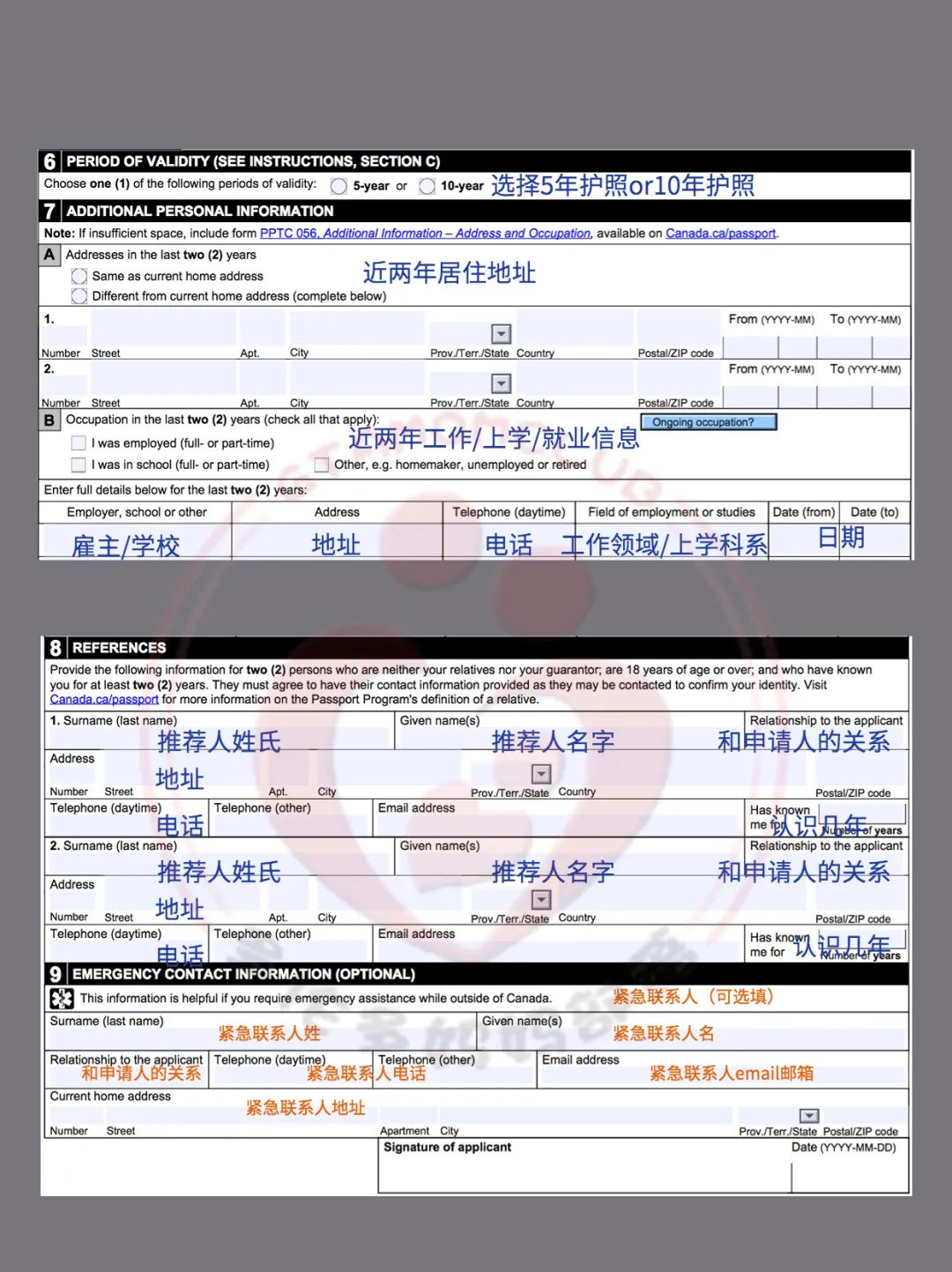 大数据推给正在申办护照的:加拿大儿童/成人护照申请全攻略+申请表中文翻译 大数据推给正在申办护照的:加拿大儿童/成人护照申请全攻略+申请表中文翻译