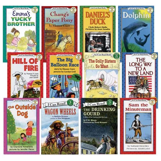 书单推荐 | 学龄儿童必读,北美最火的《I can read》分级阅读! 书单推荐 | 学龄儿童必读,北美最火的《I can read》分级阅读!