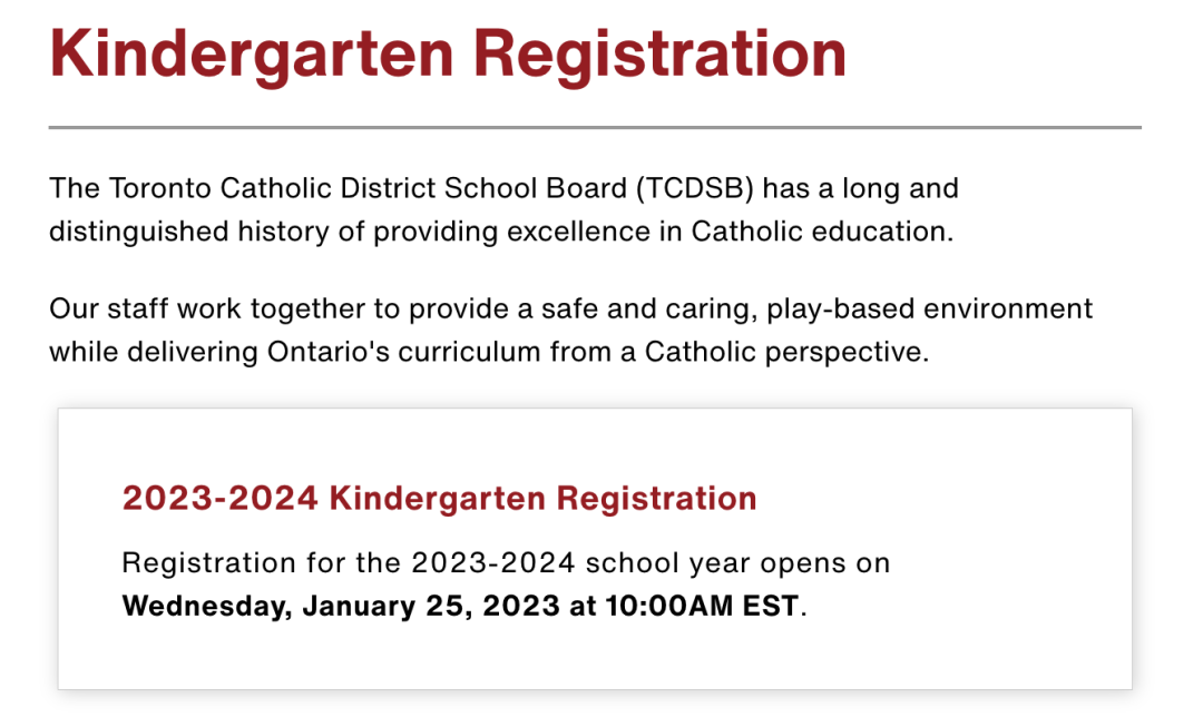 大多伦多公立教育局JK入学注册攻略:2019年出生的娃们,你要上学啦! 大多伦多公立教育局JK入学注册攻略:2019年出生的娃们,你要上学啦!