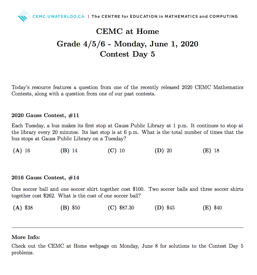 免费学习资源快来薅：滑铁卢大学有中小学免费数学课+计算机入门