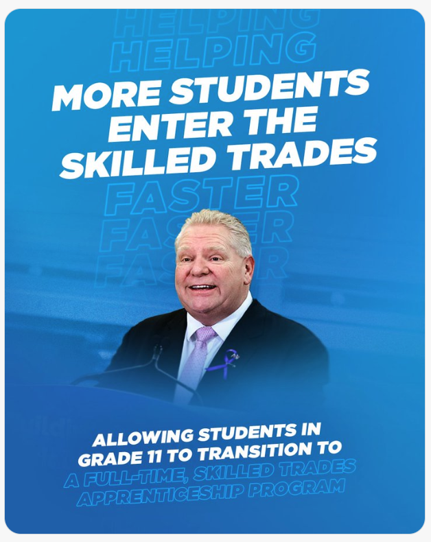 少读莎士比亚，多学点手艺！安省将推行高中最后一年学技术