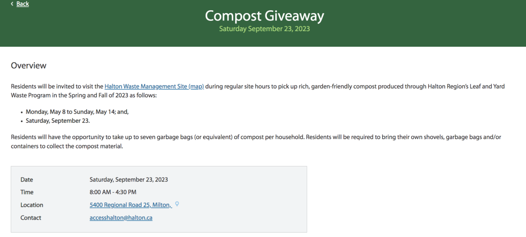 自备壮丁和麻袋！多伦多本周开始发堆肥土！万锦送碎木屑！