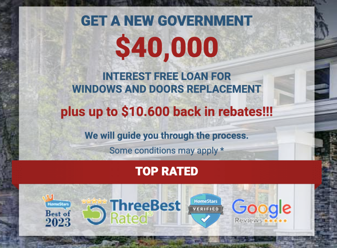 政府补贴$10000+,还有奖励!换门窗拿补贴申请无息贷款,你还不知道吗? 政府补贴$10000+,还有奖励!换门窗拿补贴申请无息贷款,你还不知道吗?