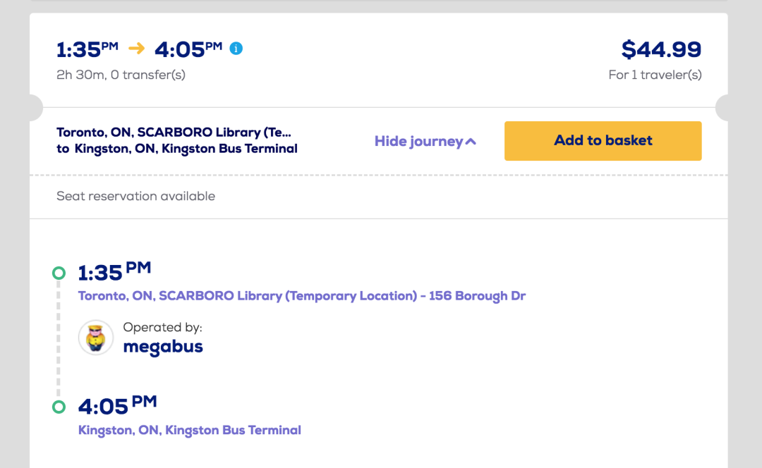 6刀往返大瀑布！Megabus一刀一张的捡漏车票购买攻略