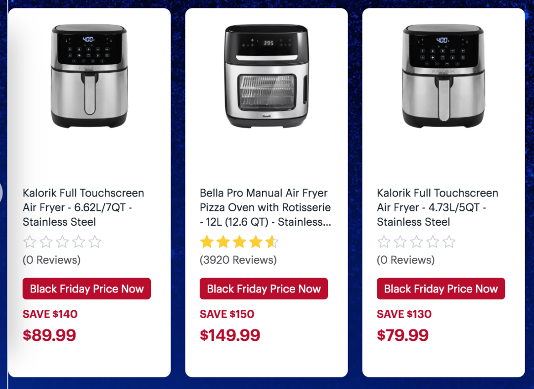 BestBuy超长超硬核的黑五价剧透：咖啡机、空气炸锅有点香