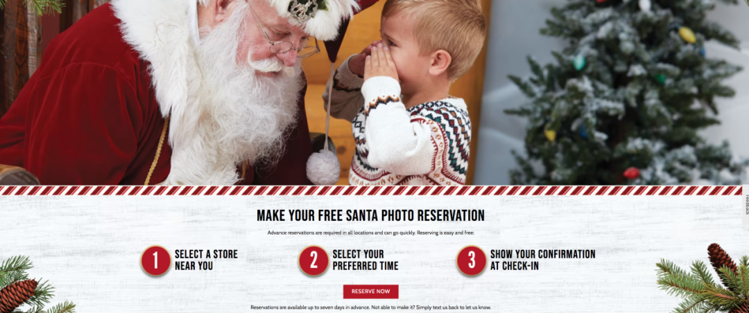 一年一张全家福！和圣诞老人合影攻略：免费的这个太火了