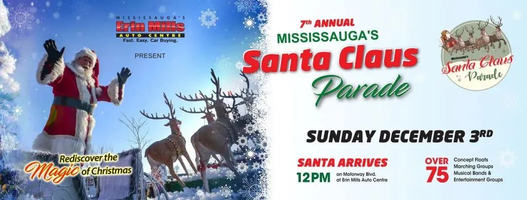 圣诞老人大游行最后一波!多伦多各大灯展都亮起来了~ 圣诞老人大游行最后一波!多伦多各大灯展都亮起来了~