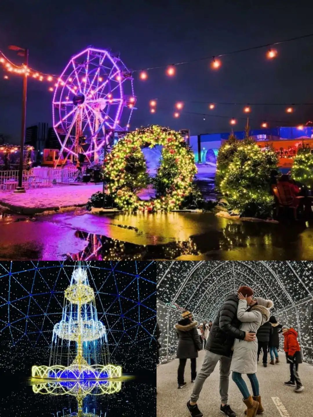 圣诞老人大游行最后一波!多伦多各大灯展都亮起来了~ 圣诞老人大游行最后一波!多伦多各大灯展都亮起来了~