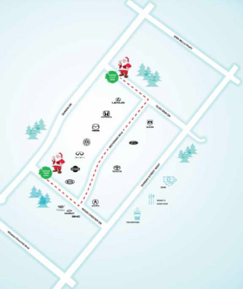 圣诞老人大游行最后一波!多伦多各大灯展都亮起来了~ 圣诞老人大游行最后一波!多伦多各大灯展都亮起来了~