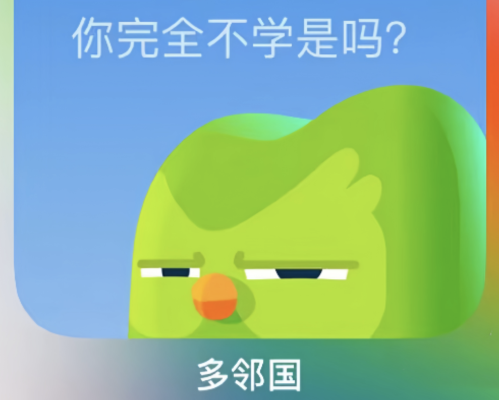 一只戏精小绿鸟，阴阳每一个不爱学习的人！