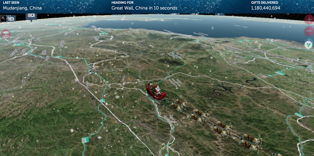 圣诞老人已批准出发！实时定位圣诞老人：总理特鲁多都急出表情包了