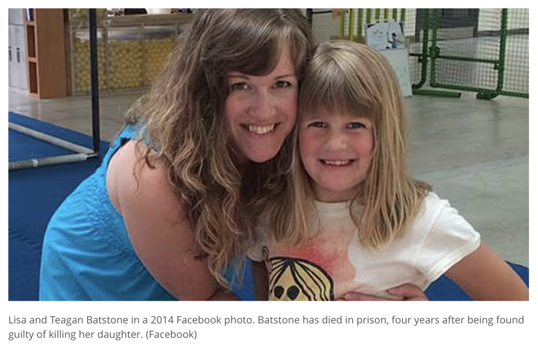 为了伤害前夫，用塑料袋闷死8岁女儿！加拿大狠心母亲死在了监狱