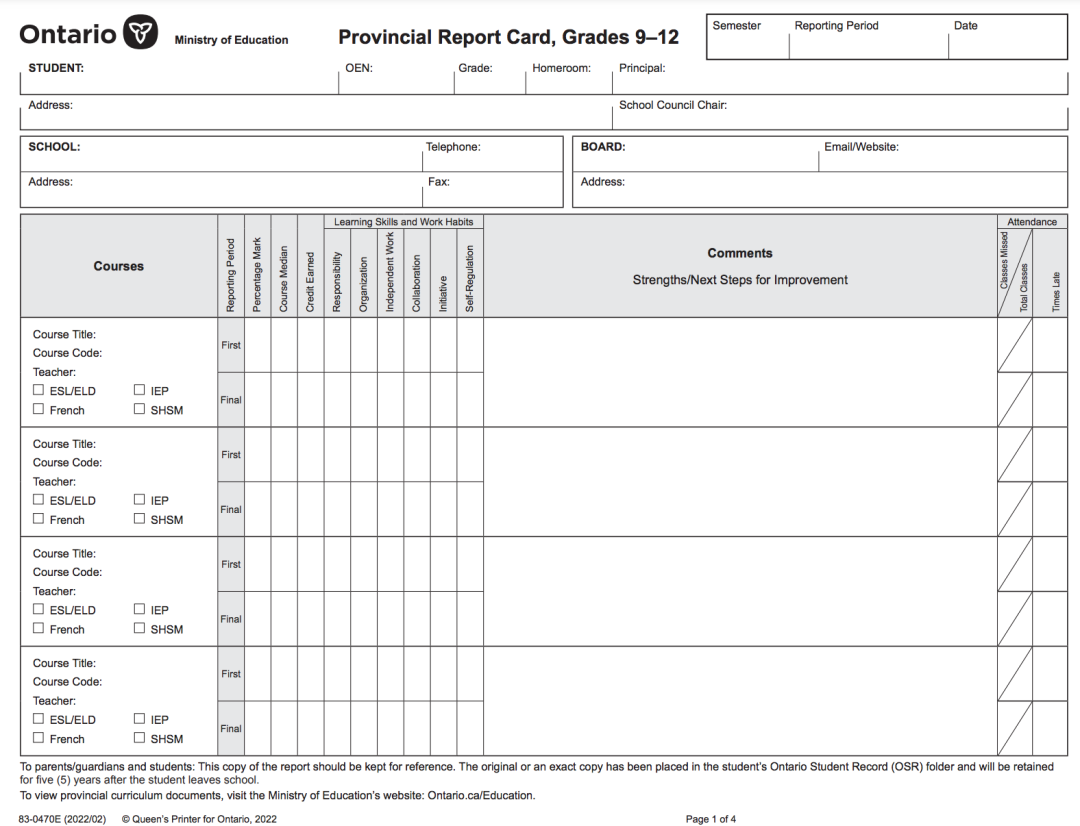 一年发三次成绩单！看懂2月发的成绩单：分数评语和让i人父母狂喜的非必要家长会