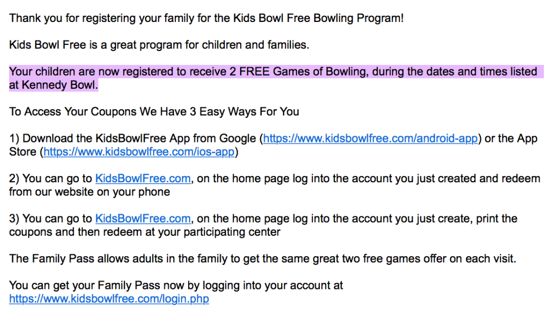 暑期限定福利！北美儿童免费打保龄球：3月1日开放报名！