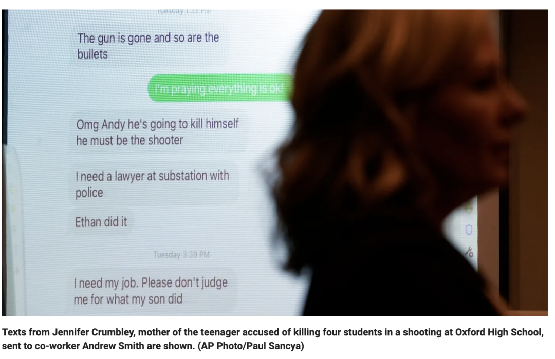 孩子犯法，爸妈连坐！15岁儿子在学校枪杀4人，父母被判刑坐牢10年！