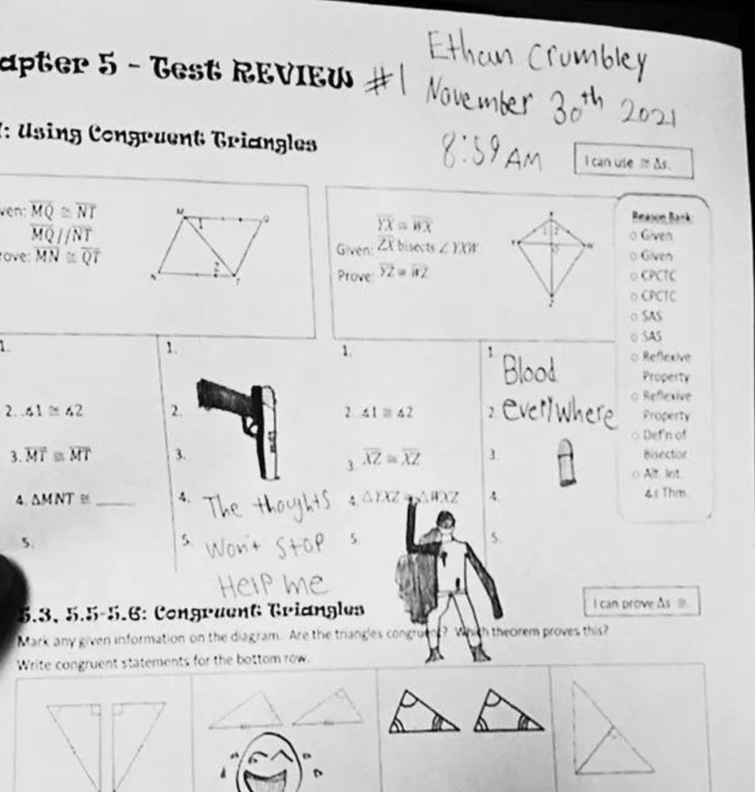 孩子犯法，爸妈连坐！15岁儿子在学校枪杀4人，父母被判刑坐牢10年！