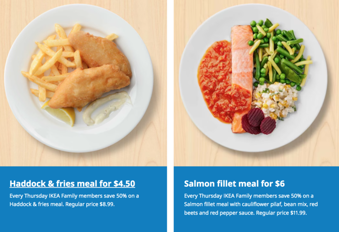 V我50！宜家也有疯狂星期四：吃饭半价，还送家具满减Coupon！