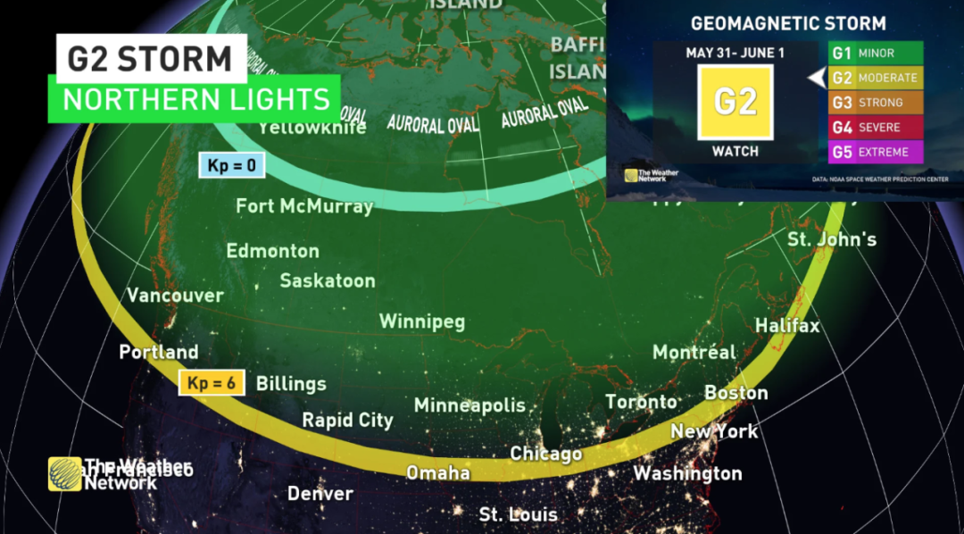 这次肯定能追上！多伦多追光攻略：今晚极光横扫加拿大