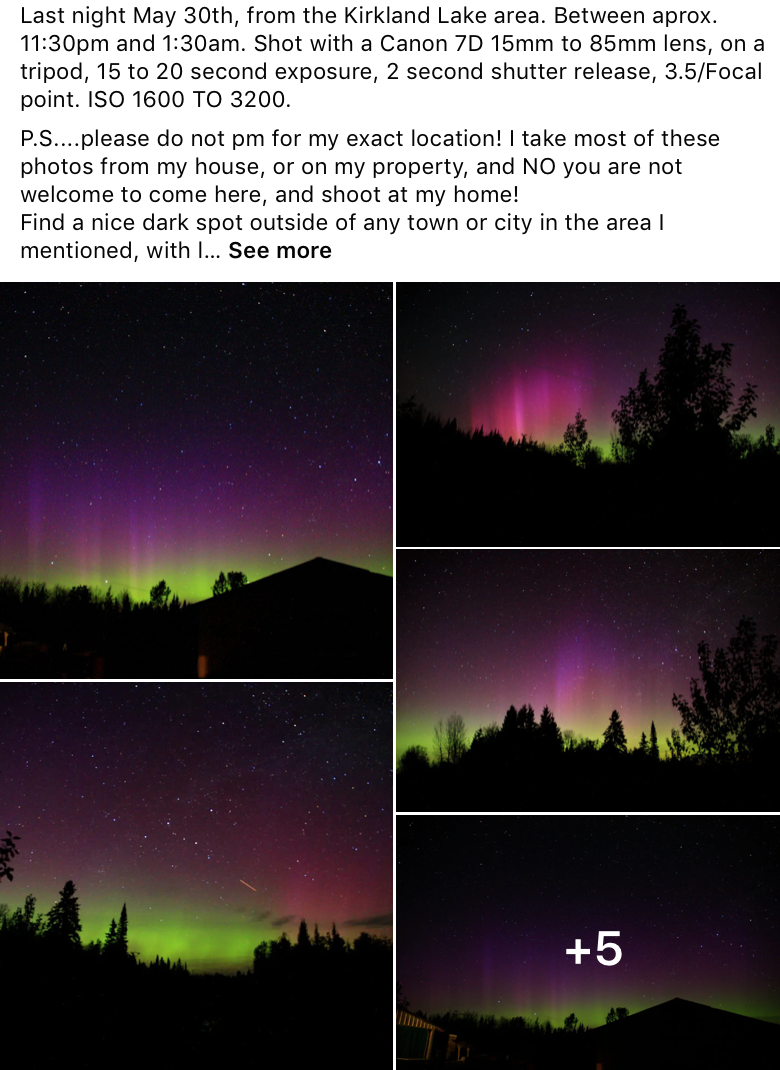 这次肯定能追上！多伦多追光攻略：今晚极光横扫加拿大