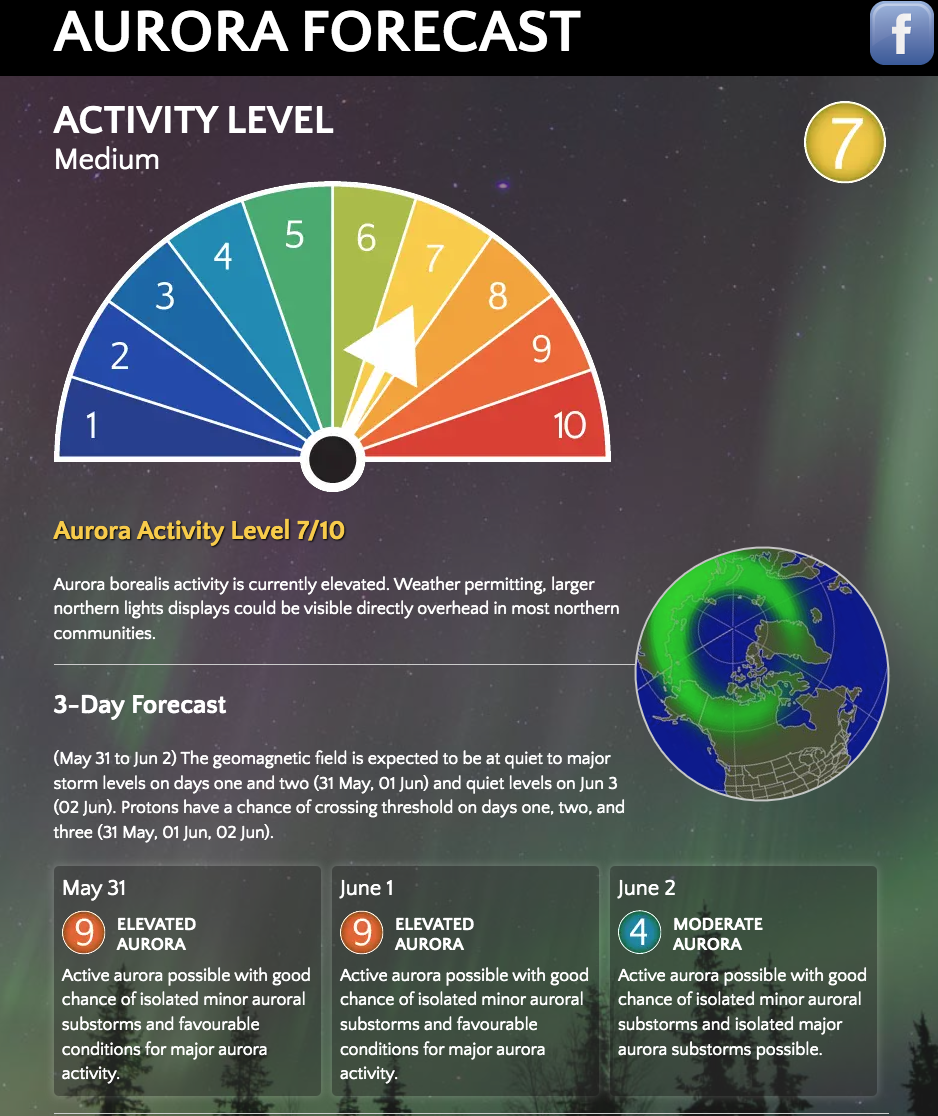 这次肯定能追上！多伦多追光攻略：今晚极光横扫加拿大
